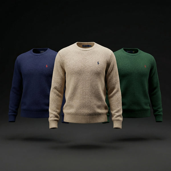 3x Ralph Lauren svetr